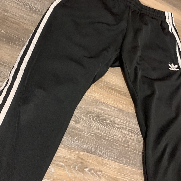 Black Adidas SST Original Track Pants - Picture 2 of 8